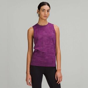 Lululemon 4 Swiftly Relaxed Muscle Workout Sleeveless Gym  Casual Yoga Tank Top